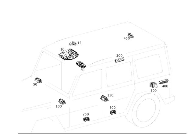 8206603 - Electrical System: Socket-Outlet for Mercedes-Benz Image image