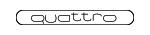 8V0853737A - Body: Nameplate for Audi: A3, A3 Quattro, A3 Sportback e-tron, RS3, S3 Image