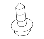 11547421 - Body: Deflector Bolt for Buick: Enclave, Encore GX, Envision, Envista, Regal Sportback, Regal TourX | Cadillac: ATS, CT4, CT5, CT6, CTS, Escalade, Escalade ESV, ESCALADE IQ, LYRIQ, OPTIQ, XT4, XT5, XT6 | Chevrolet: Blazer, Blazer EV, Bolt EUV, Bolt EV, Camaro, Colorado, Corvette, Cruze, Equinox, Equinox EV, Malibu, Silverado 1500, Silverado 1500 LTD, Silverado 2500 HD, Silverado 3500 HD, Silverado EV, Suburban, Tahoe, Trailblazer, Traverse, Traverse Limited, Trax | GMC: Acadia, Canyon, Hummer EV Pickup, Hummer EV SUV, Sierra 1500, Sierra 1500 Limited, Sierra 2500 HD, Sierra 3500 HD, Sierra EV, Terrain, Yukon, Yukon XL | Oldsmobile: Intrigue | Pontiac: G6, Grand Am, Grand Prix | Saturn: Aura, Ion, Sky Image