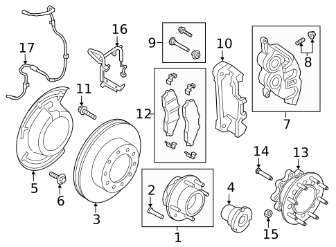 Wheels for 2018 Ford F-450 Super Duty #1