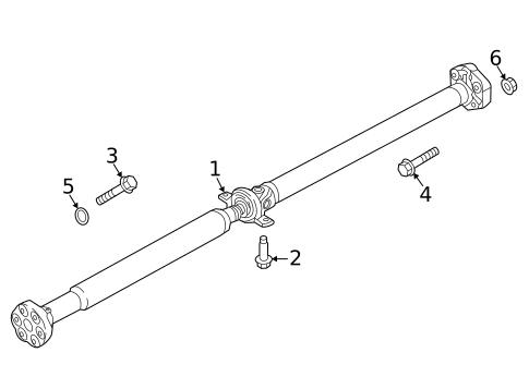 Drive Shaft for 2025 Genesis G80 #0