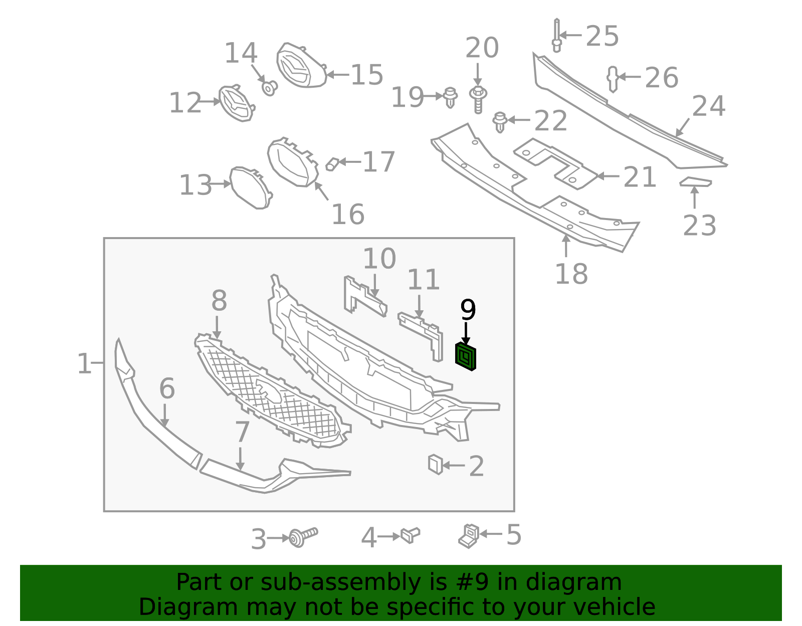 2017-2021 Mazda CX-5 Bracket KB8A-50-151 | TascaParts.com