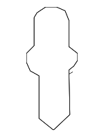 S51S51833 - Body: Upper Molding Pin for Mazda: 3, 5, 6, CX-3, CX-30, CX-5, CX-50, CX-70, CX-9, CX-90, MX-30 EV, MX-5 Miata Image