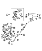 68319313AA - Exhaust: Exhaust Shield for Mopar Image