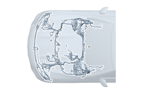 Body-Side Engine Wiring Harness for 2026 Mercedes-Benz CLE300 #0