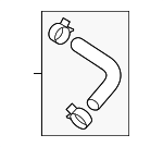 21204AB320 - Cooling System: Front Hose for Subaru: Crosstrek, XV Crosstrek Image