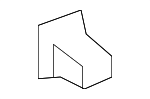 6399980185 - Body: Side Trim Panel Fastener for MB Vans Image