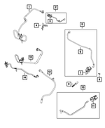 68426846AB - Emission Controls: Purge Hose for Jeep: Grand Cherokee Image