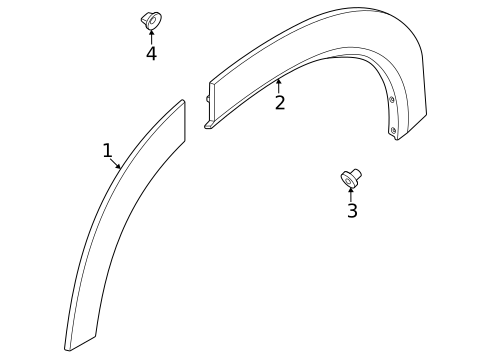 Exterior Trim - Quarter Panel for 2025 Nissan Armada #0