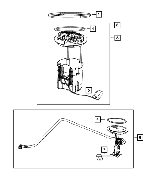 Fuel Pump and Sending Unit for 2019 Jeep Grand Cherokee #1