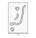 50911TE1A50 - : 2008-2017 Honda Accord - Pipe Assembly A Electronic Control Mount for Honda: Accord Image