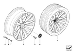 36116777350 - : Wheel, Alloy for BMW Image