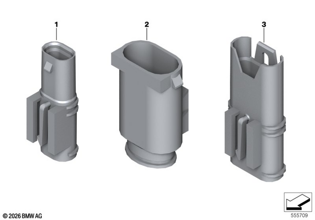61137702398 - : Covering Cap - 4-Polig for BMW-Motorrad Image