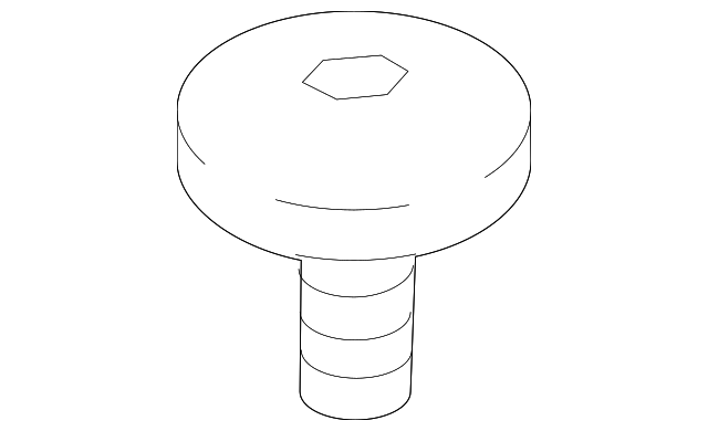 Lower Air Guide Bolt - BMW (7147714680)