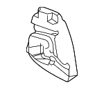 99752188701 - Body: Headrest Pad for Porsche: 911, Cayman Image