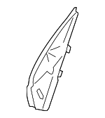 99752132000 - Body: Seat Back Panel Bracket for Porsche: 911, Boxster, Cayman Image