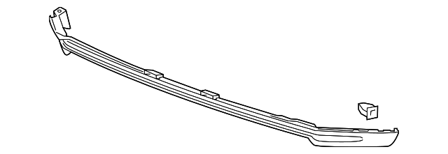 2020-2023 Chevrolet Front Bumper Fascia Air Deflector 84603332 GM ...