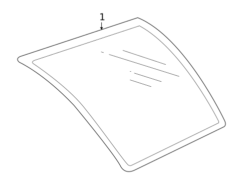 Glass & Hardware for 2005 Isuzu Ascender #0