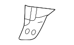 4581242AB - Emission System: Air Filter Bracket for Mopar Image