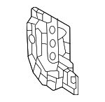 52163F6010 - Body: Reinforced Plate for Lexus: NX250, NX350, NX350h, NX450h+ Image
