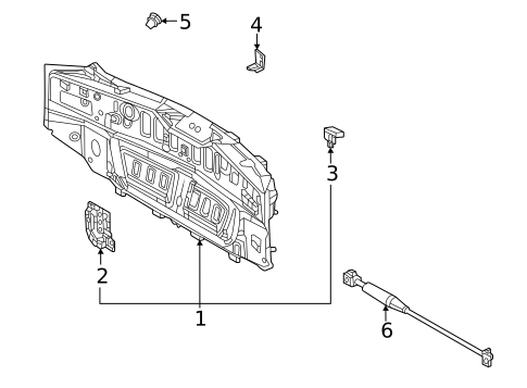 Rear Body for 2025 Lexus NX250 #1