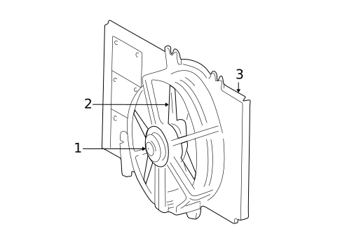 Cooling Fan for 2002 Dodge Neon #0