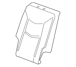 84691644 - : Part# 84691644 F Pad for Cadillac: XT6 Image