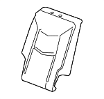 84691645 - Body: Seat Back Pad for Cadillac: XT6 Image