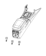 68256685AA - Electrical: Rear Sunshade Switch for Mopar Image