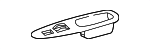 7423206020B0 - Body: Armrest Base for Toyota Image