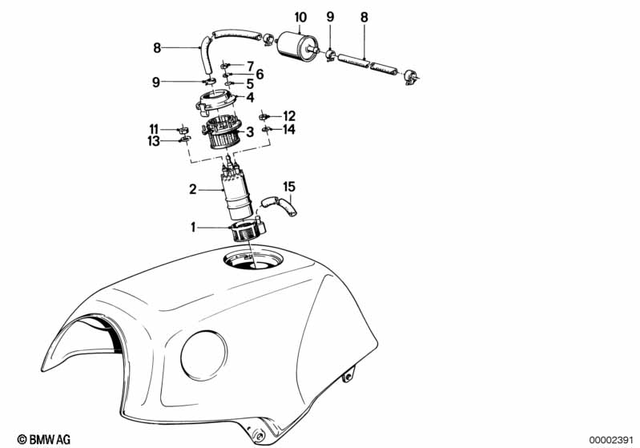 17121461500 - : Hose Clamp for BMW-Motorrad Image