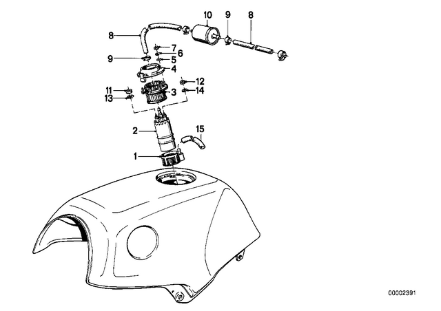 16121455126 - : Fuel Filter for BMW-Motorrad Image
