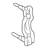 5257530150 - Body: Retainer Plate for Lexus: GS300, GS400, GS430 Image