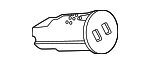 PU5Z19G317B - Body: 12 Volt Accessory Power Outlet for Ford Image