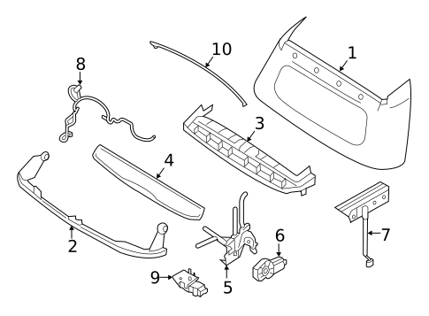 Cover & Components for 2019 Smart EQ fortwo #1