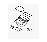 84630S9AC0WK - Body: Tray for Kia: Telluride Image