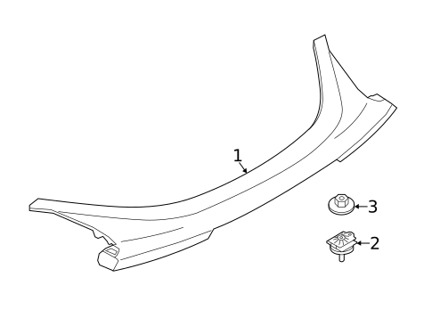Rear Spoiler for 2019 BMW i8 #0