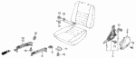934030802007 - Interior/Bumper: BOLT-WASHER (8X20) for Honda Image