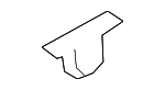 PAB25309900 - Exhaust: Mount Bracket for Porsche Image