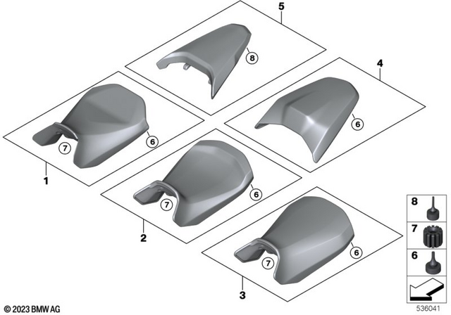 52537677424 - Ergonomics &amp; Comfort: Support - D=14mm for BMW-Motorrad Image
