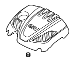 292402G700 - : Engine Cover for Hyundai Image