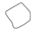 63516FG000 - Body: Weatherstrip for Subaru Image