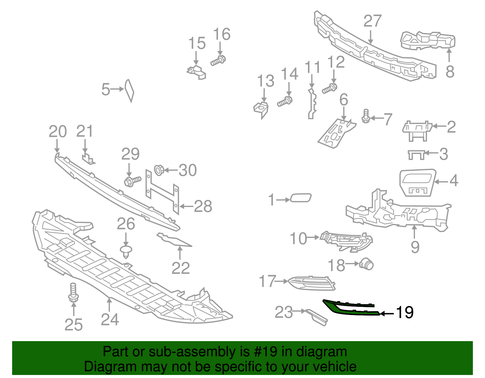 31425448 - Trim Molding - 2017-2020 Volvo | Volvo OEM Parts Direct