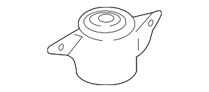 8W0513353 - Suspension: Shock Mount for Audi Image