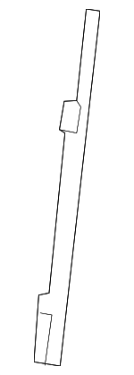 6231533031C0 - Body: Front Trim for Lexus: ES300h, ES350 Image