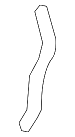 MD372012 - : Inner Timing Cover Gasket for Mitsubishi Image