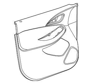 42786468 - : Part# 42786468 F Trim for Buick: Encore GX Image