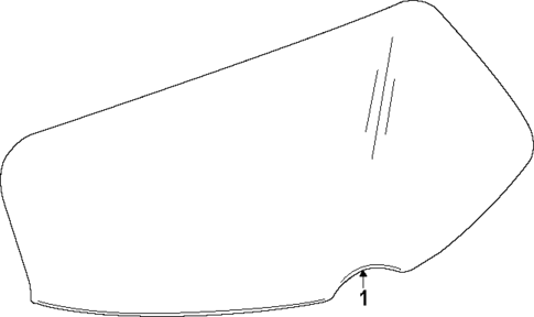 Glass - Lift Gate for 2022 Buick Envision #0