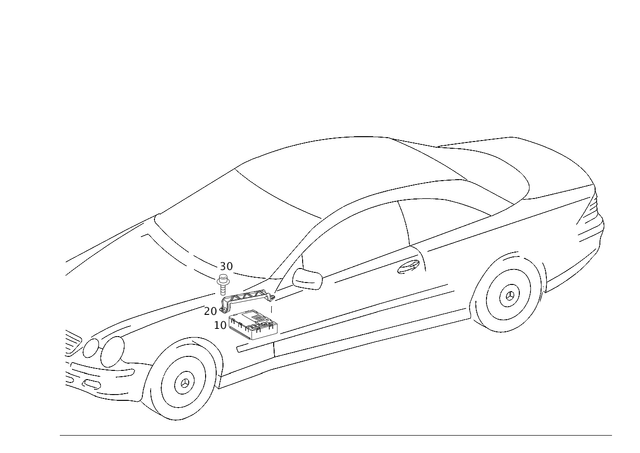 2205402645 - Electrical System: Control Unit for Mercedes-Benz Image image