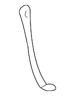 15709846 - Body: Front Brace for Chevrolet: Silverado 1500, Silverado 1500 HD, Silverado 2500, Silverado 2500 HD, Silverado 3500 | GMC: Sierra 1500, Sierra 1500 HD, Sierra 2500, Sierra 2500 HD, Sierra 3500 Image